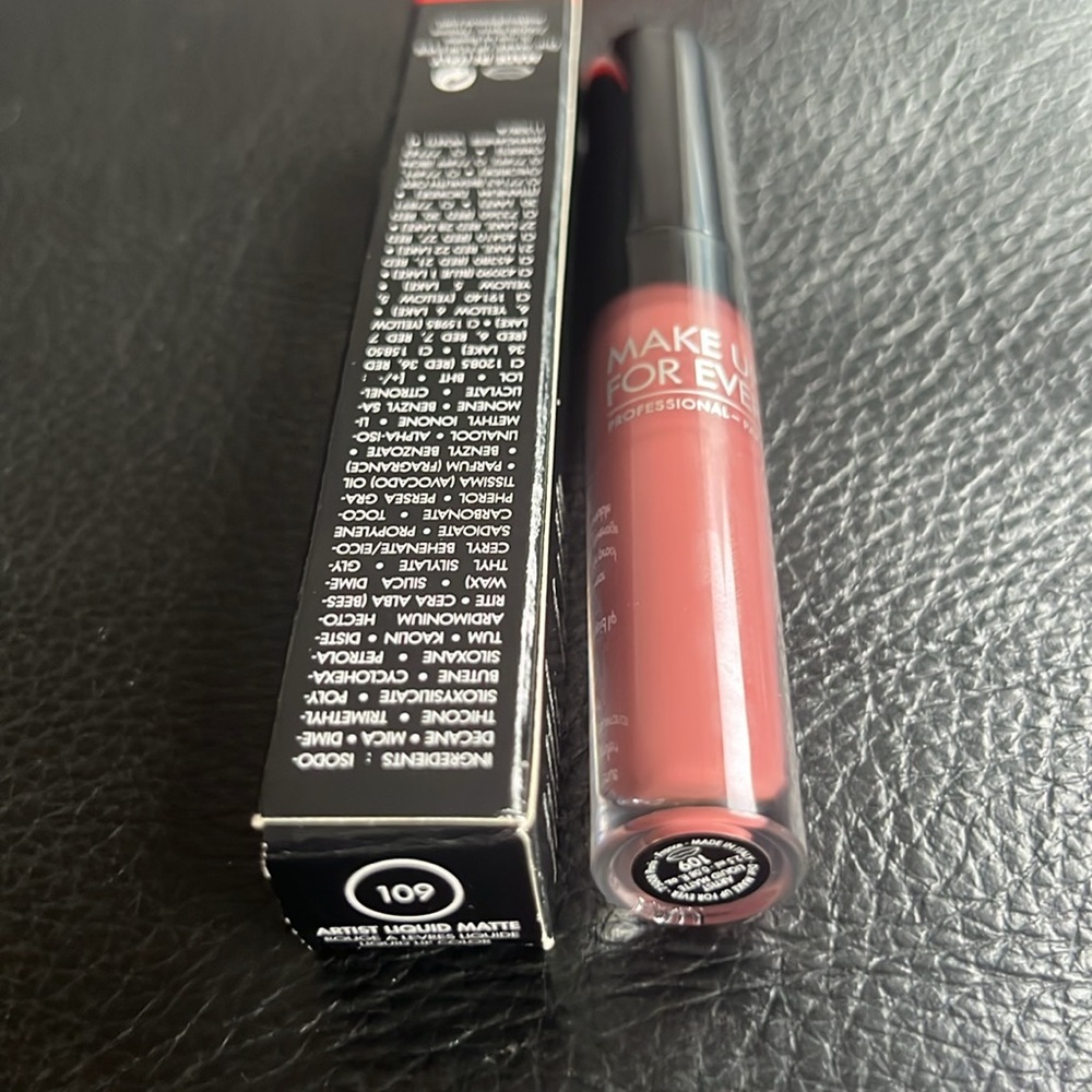Makeup Forever ARTIST LIQUID MATTE Lip Color in Praline 109 NIB - Full size - Picture 4 of 6